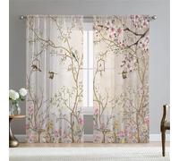 Waterproof Linen Shower Curtain with Magnetic Weights - Premium Polyester Bathroom Curtain for Spa & Hotel Privacy Partition for Bathtubs Elegant Pink (260 x 200 cm)