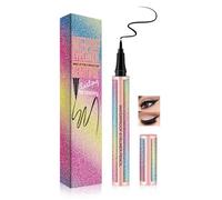 Waterproof Liquid Eyeliner Pen - Black Smudgeproof Long Lasting Eye Liner with Quick Dry Formula, Sweatproof and Highly Pigmented for Precise Application