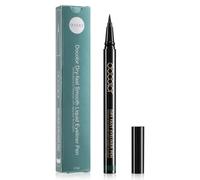 Waterproof Liquid Eyeliner Pen -Green, Smudge Proof & Long Lasting - Hyper Precise Brush Tip for Beginners & Sensitive Eyes - Quick Drying, Intense Matte Ink - Vegan & Cruelty-Free