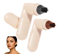 Waterproof Liquid Eyeliner Stamp Pen - Double-Tip Rotating Wing Stamp & Long-Lasting Smudge-Proof Black Eyeliner - Effortless Winged Liner Tool for Beginners & All Eye Shapes Eye Makeup