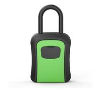 Waterproof Lock Safe Box - Metal Wall Mount with Password & Key Lock for Home Decor and Secret Storage Solutions - Durable Outdoor Security Solution