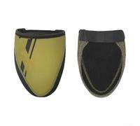 Waterproof Lockable Bicycle Shoe Covers, Half-length Neoprene Material with Fleece Lining, Windproof and Warm Design, Anti Slip Bottom for Clipless Shoes (XL)