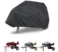 Waterproof Log Splitter Cover Made Of 420D Oxford Fabric Featuring Adjustable Drawstring And Ventilation Holes To Reduce Moisture