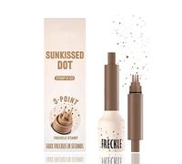Waterproof Long-Lasting Fake Tattoo Pen, Five-Point Freckle Stamp & Freckle Pen for Natural Sun-Kissed Makeup, Safe & Gentle Formula Suitable for All Skin Types, Quick-Drying (Caramel)