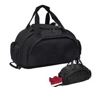 Waterproof Luggage Bag - Overnight Bag with Clothing Compartments | Portable Luggage Bags with Large Storage Space | Foldable Travel Bag with Handle | Weekend Bags for Women Bags