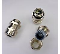 Waterproof M16 Screened Cable Gland 4-10mm PG11 Niclel plated Brass IP68 SKINTOP