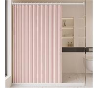 Waterproof Magnetic Foldable Shower Curtain Privacy Protector for Home Parties & BathroomsW220xH180cm & Easy to Use