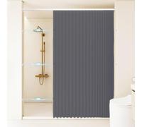 Waterproof Magnetic Foldable Shower Screen - Gray Privacy Shield for Home & Parties - 200x300cm - Easy Installation Space-Saving Portable Durable Design for Bathrooms