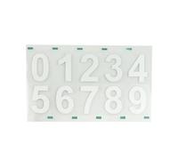 Waterproof Mailbox Stickers with Numbers, Reflective House Number Stickers, Adhesive Stickers for Outdoor Homeowners, Business Owners, Residential Buildings, Apartment Doors, Cars Increases the