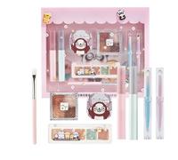 Waterproof Makeup Kit - Eyeshadow Palette, Lipstick, and Brush Set with Full Accessories for Beginners | Perfect Cosmetic Set for Women, Teens, Girls, Christmas, Mother’s Day