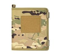 Waterproof Map Case for Military & Tactical Use - Outdoor Document Organizer with Notebook & Pencil Slots | Weatherproof Transparent Field Map Holder P