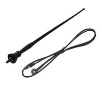 Waterproof Marine Antenna Rubber Duck Dipole Flexible Mast FM AM Antenna for Boat Radio Car ATV UTV RZR Tractor Motorcycle Yacht Black