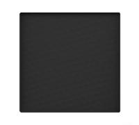 Waterproof Mat for Under Fridge, Constructed with Raised Edge to Trap Liquids, Suitable for Protecting Hardwood and Carpeted Floors (65 * 60CM Black)