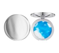 Waterproof Matte Face Powder - Lightweight Pressed Compact Oil Control Makeup Smooth Soft Touch Finish, Long Lasting Shine Reducing Powder Cosmetic Base | For Hot Weather Makeup Oily Skin Touc Up