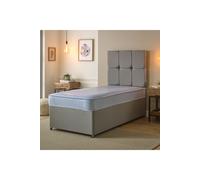 Waterproof Mattress Durable Easy Clean PVC Coating Sprung Support Starlight Beds Blue EU Single