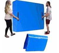 Waterproof Mattress Moving Bags with Zipper - 8 Strong Handles Tearproof Cover for Protection Storage & Transport - Fits Mattresses up to 132x107x17cm