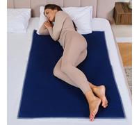 Waterproof Mattress Pad, Dark Colored to Hide Stains, Extra Large 34 x 54 - Quilted, Bed Pad for Incontinence Washable, for Adults and Kids