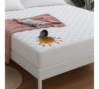 Waterproof Mattress Protector California King Size Mattress Cover - Fitted with Stretchable 18 inches Deep Pockets - Soft Breathable, Noiseless, Washable Bed Cover