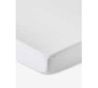 Waterproof Mattress Protector in Fleece, Organic Collection white