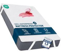 Waterproof Mattress Protector Small Double 120x190 cm wilth Elastic Straps