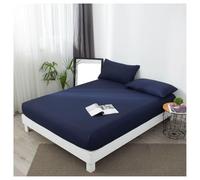 Waterproof Mattress Protector Twin Full Queen King, Breathable & Noiseless Fitted Sheet Waterproof Bed Cover, Deep Pocket, Machine Washable(Royal blue,Cal King (72" x 84"))