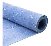 Waterproof Membrane, 1M×10M Floor&Wall Decoupling Membrane Waterproof Roll, Vapour Barrier Underlayment Polyethylene Fabric Shower Waterproofing membranes for Bathroom Floor Shower Wall Tile Wet Room