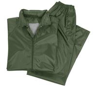 Mil-Tec Waterproof Rain Suit Packaway Set Jacket Trousers Fishing Army Military