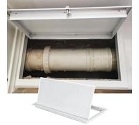 Waterproof Metal Access Door with Swivel Lock Handle for Drywall and Ceiling, Electrical Wiring Inspection Panel