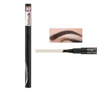 Waterproof Microblading Eyebrow Pen 4 Fork Tip Tattoo Pencil,Ultra-fine Pencil and Four-tip Liquid Brow Pen Long Lasting for Quick and Precise Brow Definition