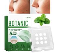 Waterproof Microdart Pimple Patch,Mole Remover Treatment Patches,Wart Removal Plasters Pads,for All Skin Types Skincare,Extra Strength Wart Remover with Natural Ingredients,Tag Dry and Fall Away