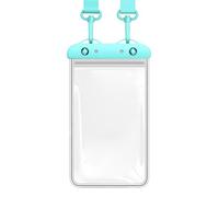 Waterproof Mobile Phone Bag - Smartphone Dry Holder Bag Including Lanyard, Boat-Safe Mobile Phone Case - for Travel, Holiday, Roadtrip, Cruise, Pool, Swimming, Boating, Kayaking, Diving, light green