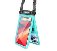 Waterproof Mobile Phone Pouch - Sealed Dry Bag, Sensitive Touchscreen Lanyard | Water Resistant Floating Case Travel, Transparent Cover Outdoor Secure Phone Storage Activities For Boating Fishing