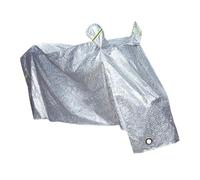 Waterproof Motorbike Cover Silver Xl 2.2m for Outdoor Garage Use