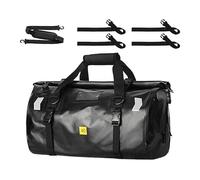 Waterproof Motorcycle Bag, Dry Bag, 40L Large Rear Dry Backpack, Robust, Duffel Bags with Reflective Stripes, Saddle Bags for Skiing and Travel, black, see description, See description
