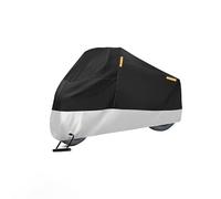 Waterproof Motorcycle Cover for Victory Gunner 106ci - Heavy Duty Outdoor Motorbike Cover, All-Weather Rain Snow Dust UV Protection with Lock Holes, Windproof Buckles & Reflective Strips