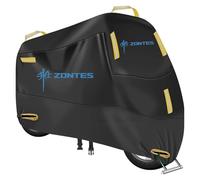 Waterproof motorcycle cover For ZONTES 368G ADV G1-125 350 GK ABS GK-125 Motorcycle Cover UV Protective Dustproof Snowproof Outdoors Rain Waterproof(B,XXX-Large)