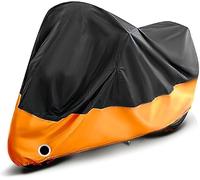 Waterproof Motorcycle Cover Outdoor Indoor For Harley Davidson Sport Glide (FLSB),Reflective Strips Anti-UV All-Weather Protection.