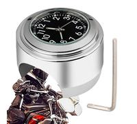 Waterproof Motorcycle Handlebar Clock | Handlebar Mount Dial Watch | Motorcycle Handlebar Waterproof Clock for Dirt Cycle, Motocross, Motorcycle