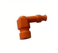 Waterproof Motorcycle Ignition Coil With 90 Degree For Spark Plug Cap Switch Plug(Orange)