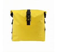 Waterproof Motorcycle Pouch Front Mounted Handlebar Bag PVC Mesh Material with Adjustable Buckle Closure for Essentials Storage Suitable for s Riders, Yellow, Yellow, 33 35 34cm