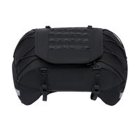 Waterproof Motorcycle Tail Bag, Rear Seat Saddle Bag, Reflective Storage Saddlebag with Large Capacity, Travel Gear for Touring Road Trip Commuting Cycling in Rainy Days