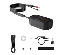 Waterproof Motorcycle USB Charger | Type-C 12V-24V Quick Charge Waterproof Adapter | USB Charger Socket for Motorcycle, Home, Daily, Vehicles, Travel, Work and Electronics Devices