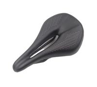 Waterproof MTB/Road Carbon Bike Saddle 143mm/155mm Triathlon TT Race Saddles for Men Women Black White Red(Black-155)