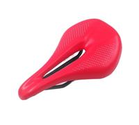 Waterproof MTB/Road Carbon Bike Saddle 143mm/155mm Triathlon TT Race Saddles for Men Women Black White Red(Red-155)
