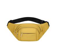 Waterproof Multi-Pocket Waist Bag with Zip, Unisex for Running, Travel, Gym, Holiday, Hiking, Sports, Commuting, Cycling, Running, Camping, lemon tree, Consulte la descripción, See description