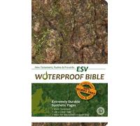 Waterproof New Testament with Psalms and Proverbs-ESV-Tree Bark