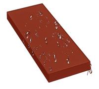 Waterproof Non-Slip Bench Cush for Indoor/Outdoor Use - 120cm/130cm/110cm/80cm x 40cm/35cm/50cm - Perfect for Bay Garden Patio Swings & Porch Fur with er (A10 100X50X8CM)