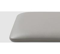 Waterproof Non-Slip Leather Dining Chair Cushion Pad, Stylish Black 40x40cm Fur Seat Mat for Dining Room Comfort & Support, Ideal Floor Protector