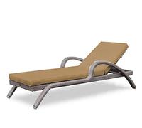 Waterproof Non-Slip Sun Lounger Cushion - Soft, Washable Seat Mat for Outdoor Beach, Pool, and Hotel Comfort