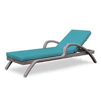 Waterproof Non-Slip Sun Lounger Cushion - Soft, Washable Seat Mat for Outdoor Beach, Pool, and Hotel Comfort